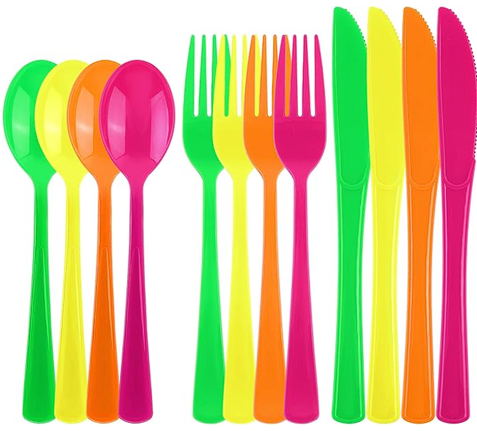 Colorful cutlery