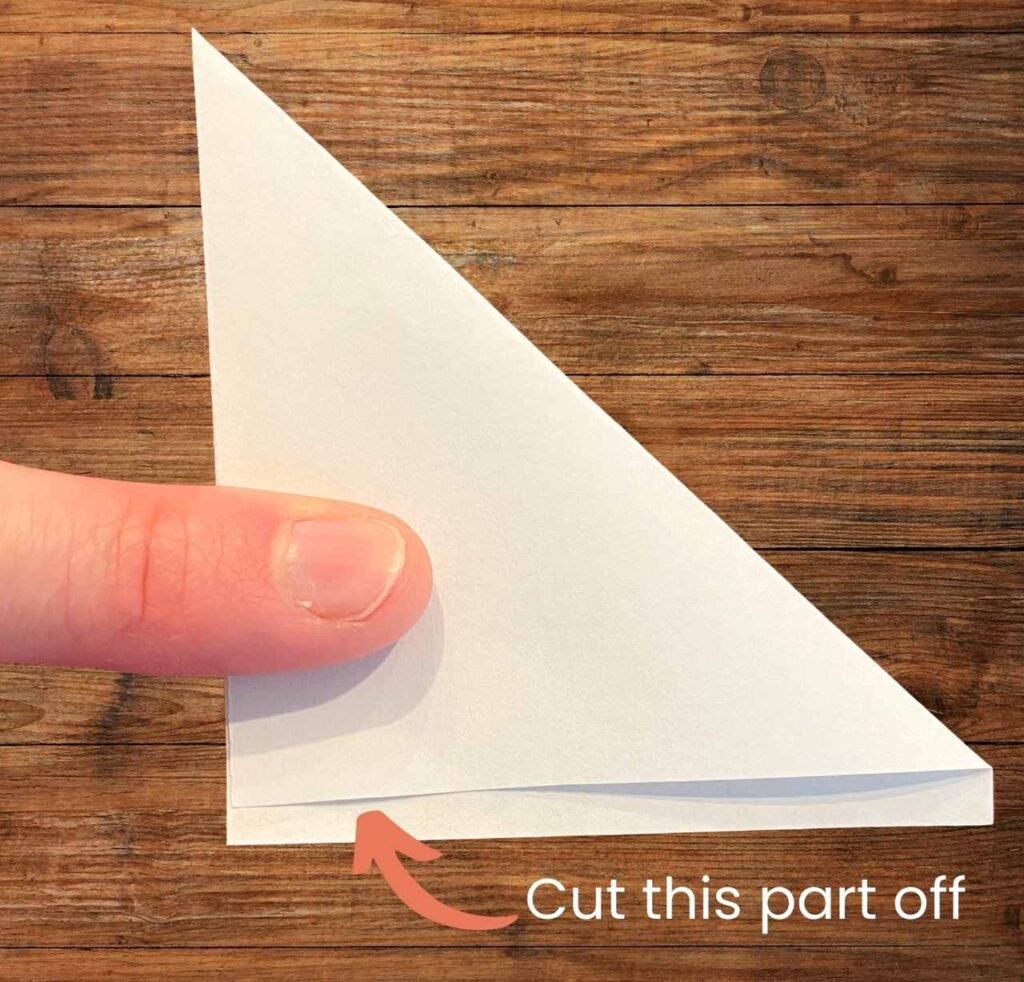 folded paper