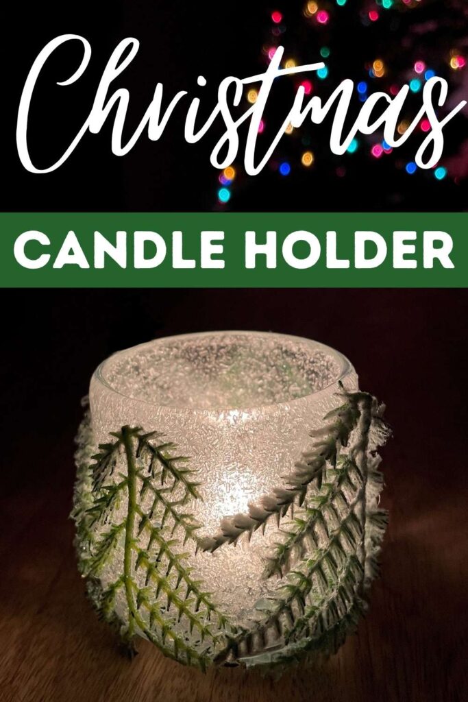 Christmas candle holder